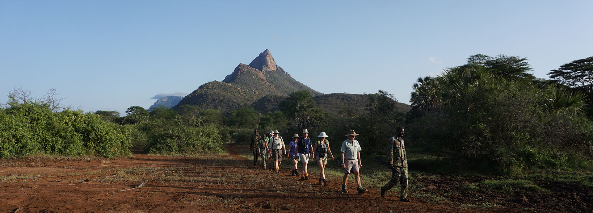 Walking safari in Tsavo, Kenya with Tropical Ice