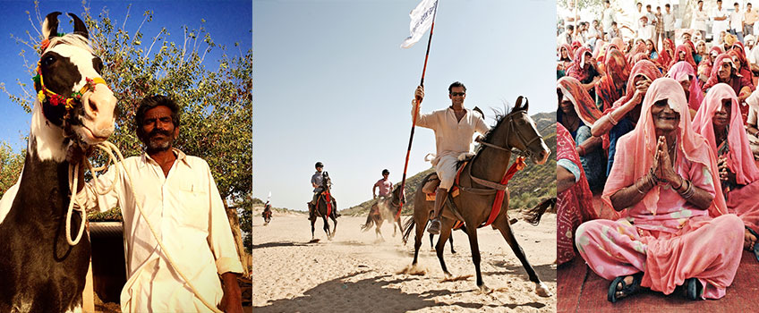 Horseback adventures through India