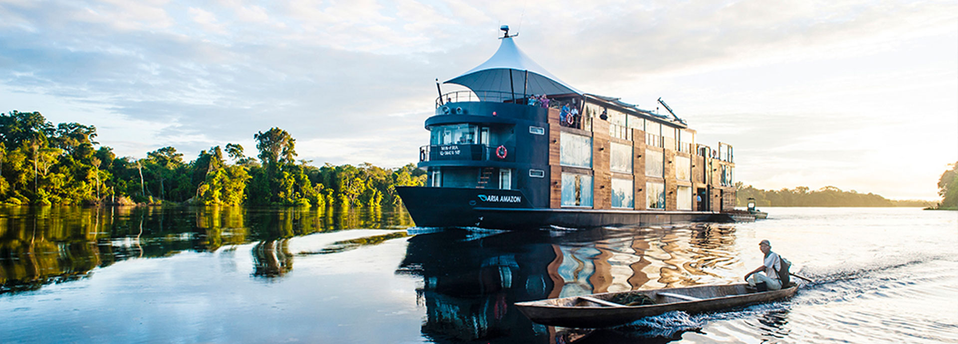 Luxury cruise on the Amazon River