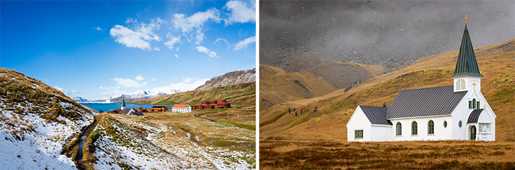 Grytviken, South Georgia is an essential stop on Antarctica holidays