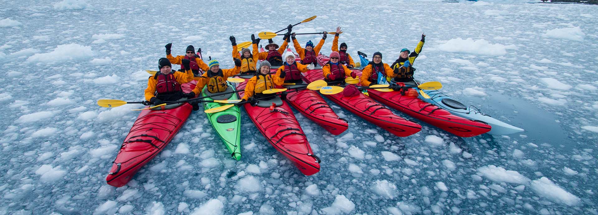 A voyage to Antarctica to see penguins and kayak between the icebergs