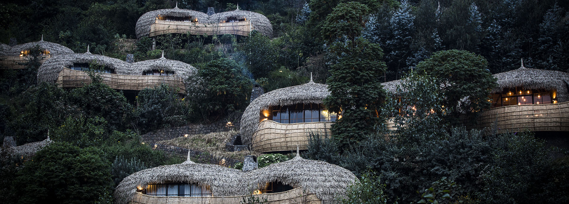 Bisate Lodge in Rwanda is eco-friendly and molds into its natural environment perfectly