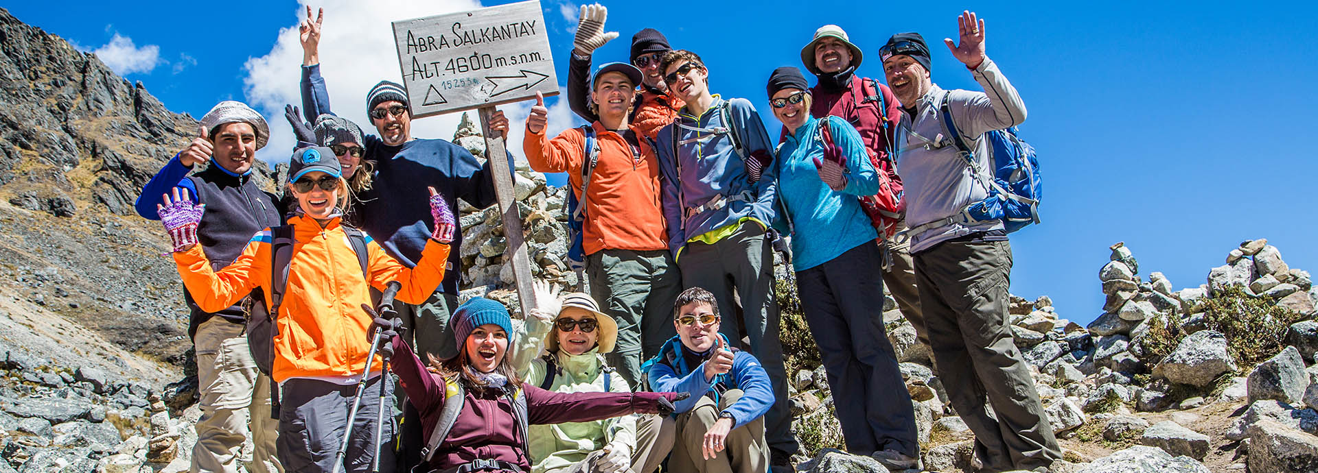 Meet new lifelong hiking friends when on the Salkantay Trek