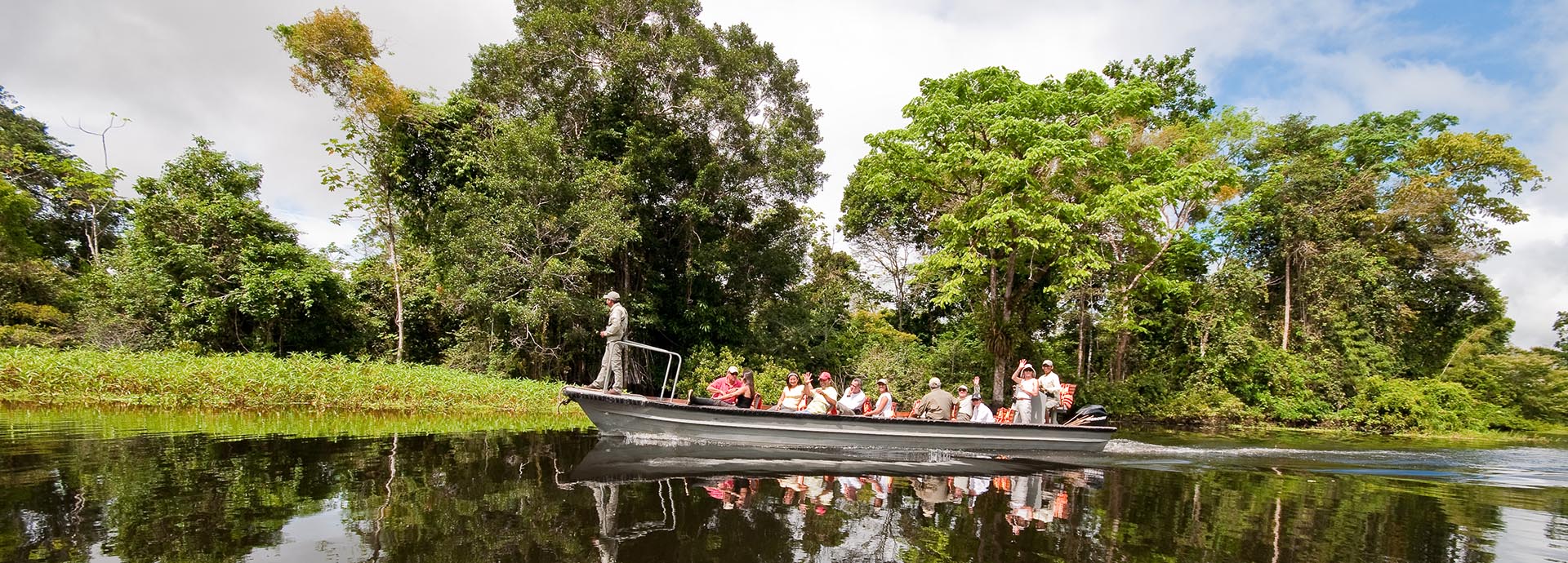 boating on Peru's Amazon with Delfin Amazon Cruises