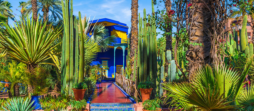 MARJORELLE GARDENS MARRAKECH