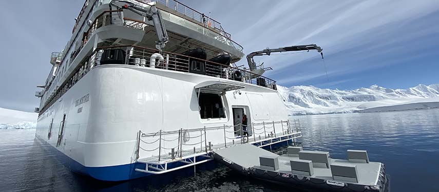 Luxury Antarctica holidays on the Weddell Sea
