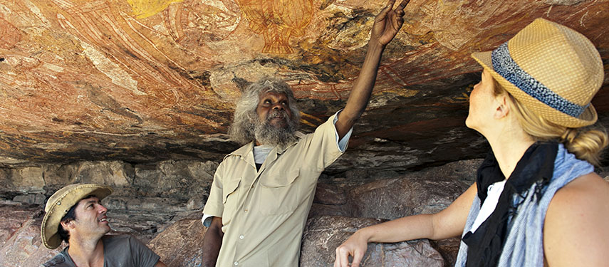 Aboriginal Art staying in Kakadu and Arnhem Land under canvas