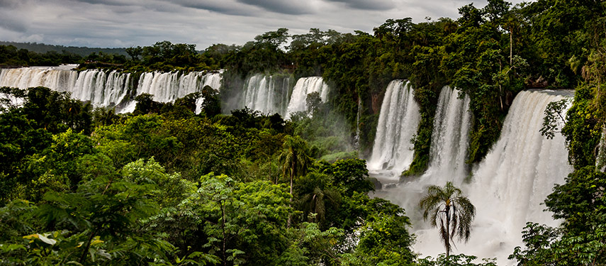 Admire the vast and roaring sounds of Iguazu Falls when staying at the Melia Iguazu