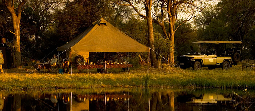 Mobile camping safari in Botswana with Letaka Safaris