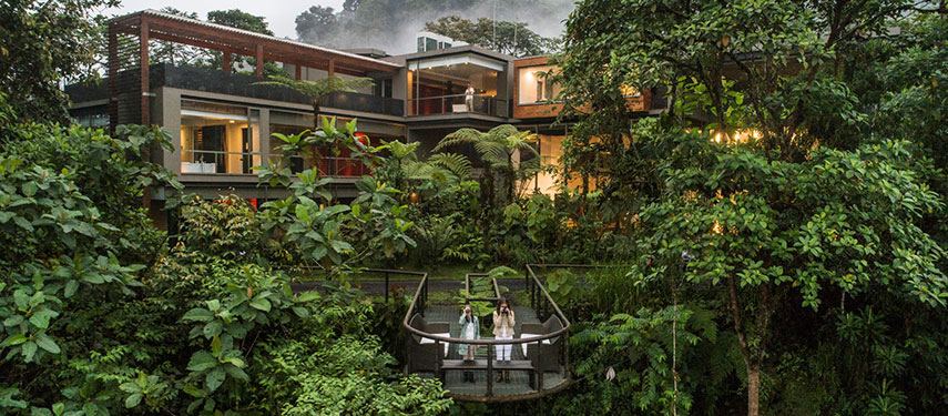 Fit seamlessly into the Cloud Forest surroundings at Mashpi Lodge