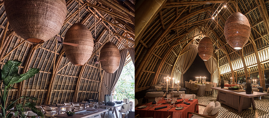 Sundy Praia luxury resort interior on Principe Island