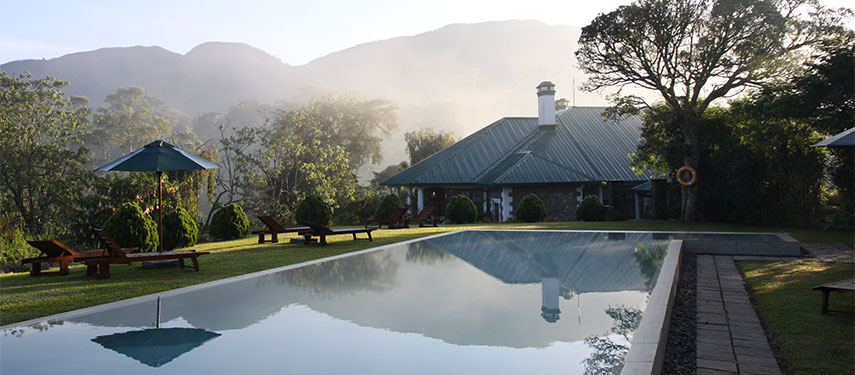 Stay in a colonial era tea planter's bungalow at Ceylon Tea Trails